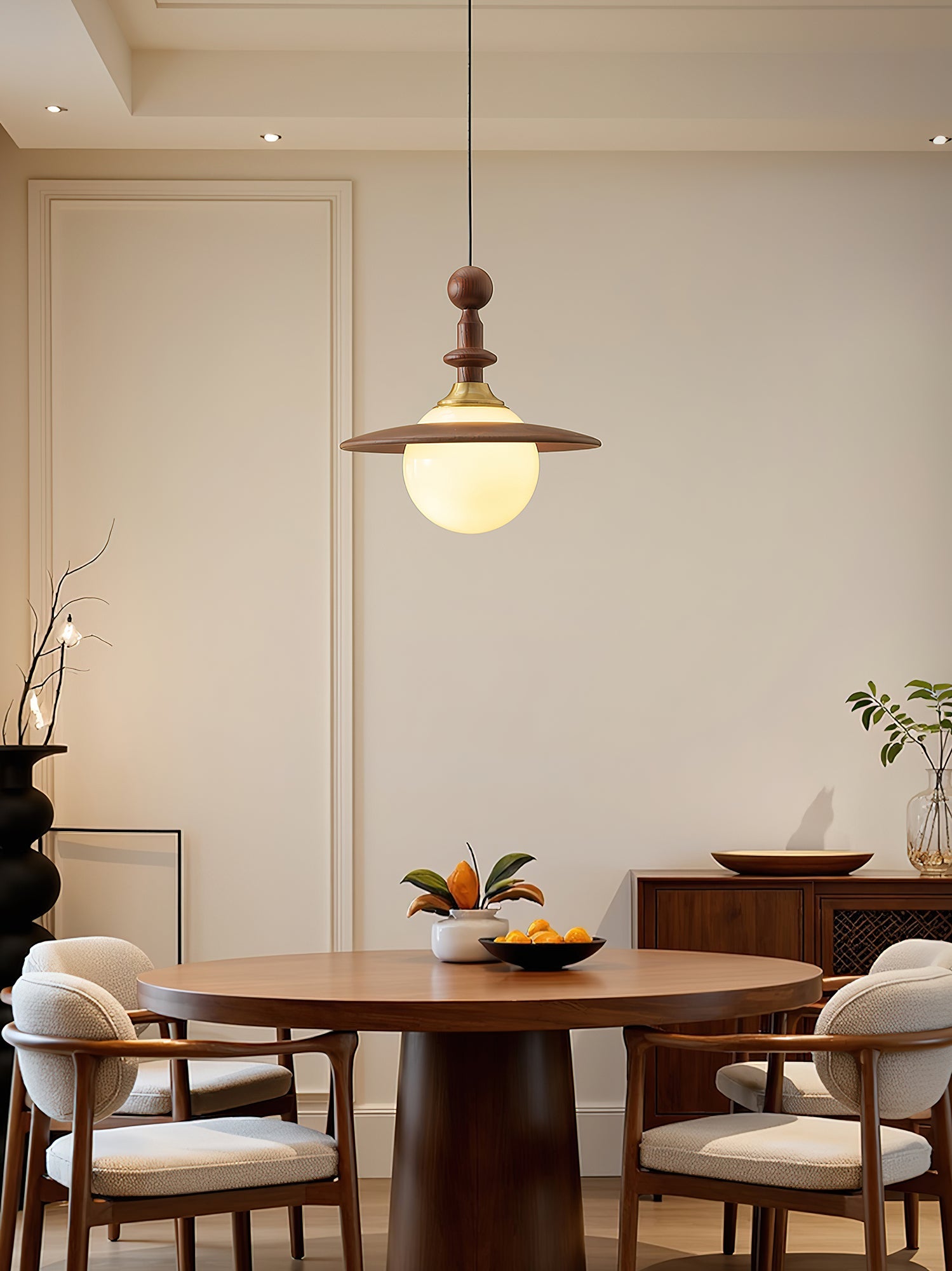 Orben Suspension Vintage Élégante en Globe