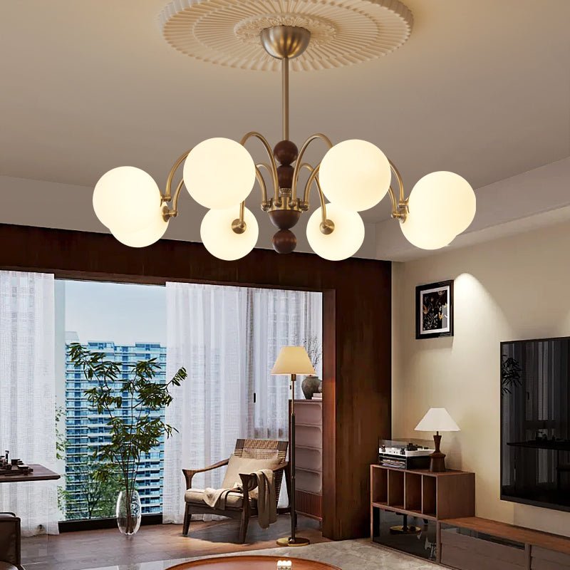 Orbital Curve Chandelier - Blowlighting