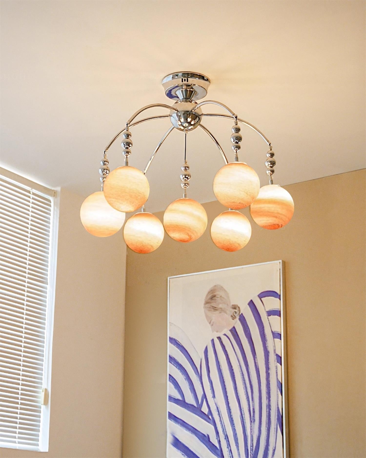 Orbola Ceiling Light Rosy Orb Radiance - Letslighting