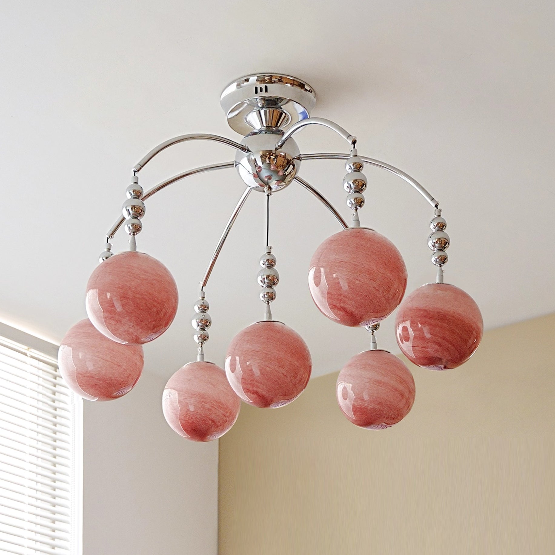 Orbola Ceiling Light Rosy Orb Radiance - Letslighting