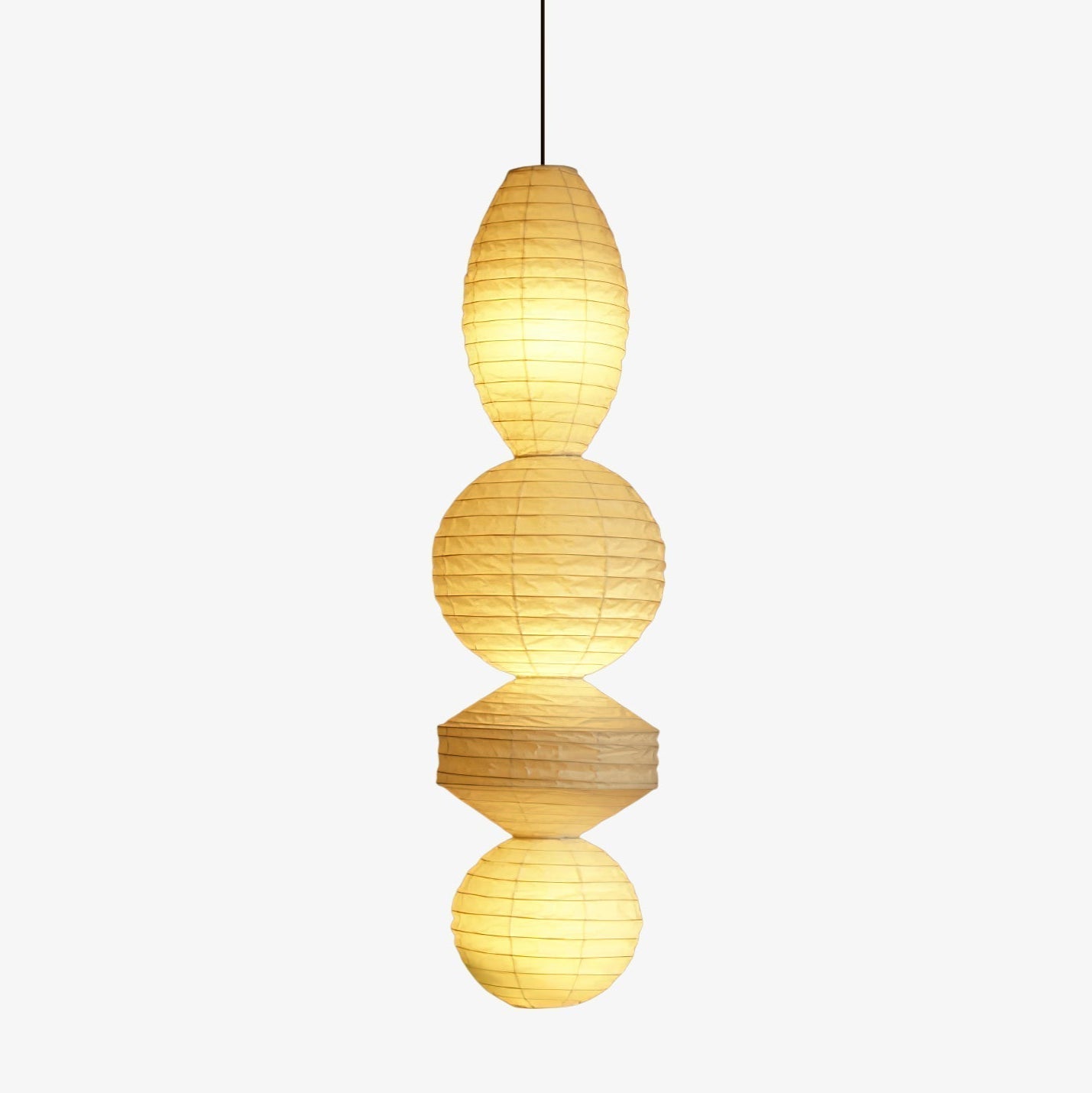 Ori Lantern Series Swag Pendant Lamp - Blowlighting
