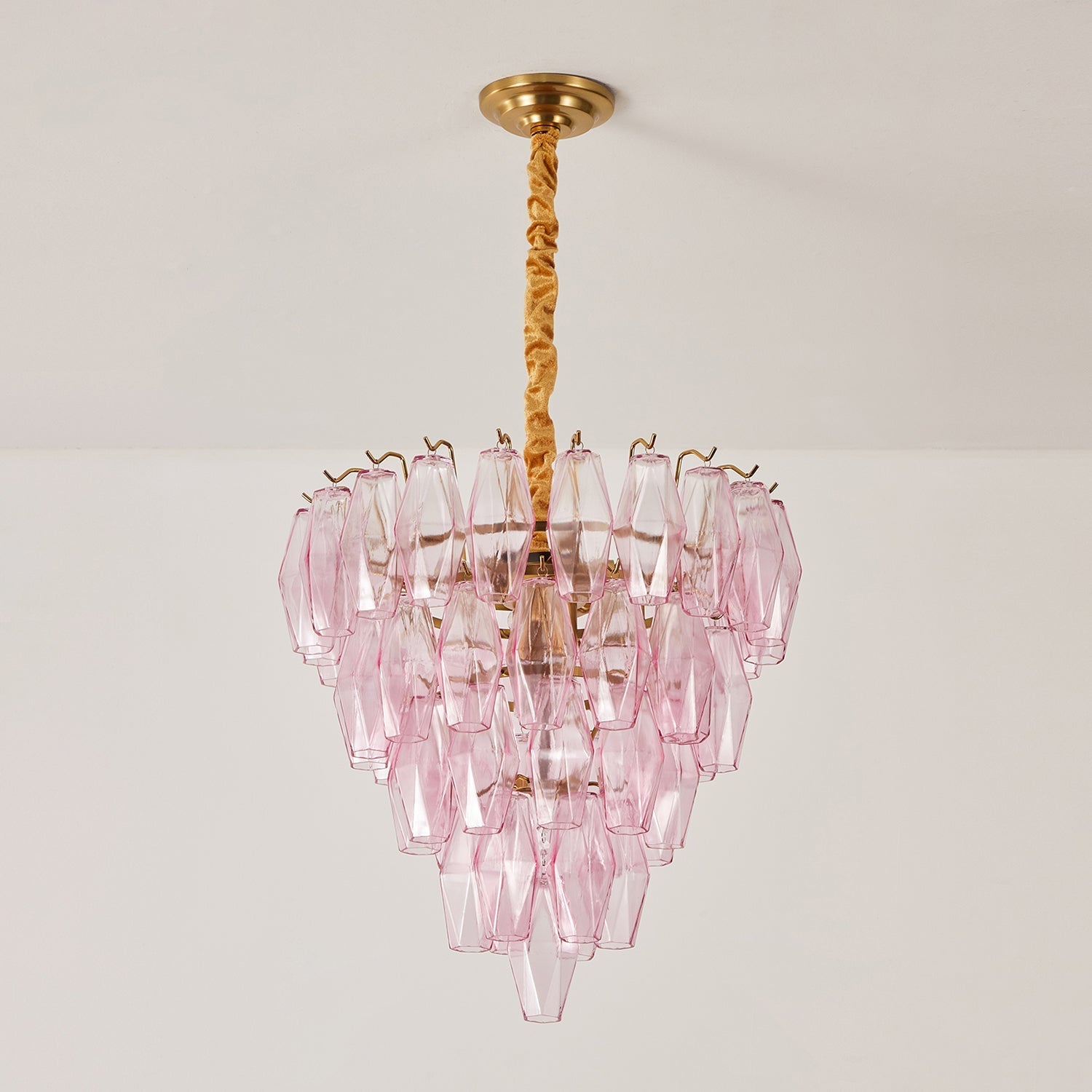 Orinelle Chandelier Prism-Tier Glass Cascade - Letslighting