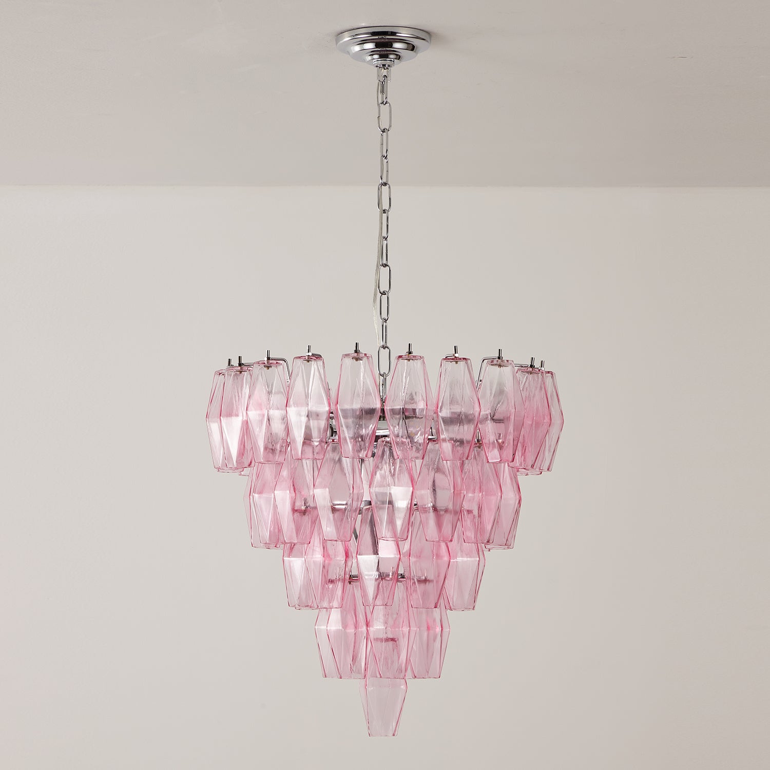 Orinelle Chandelier Prism-Tier Glass Cascade - Letslighting