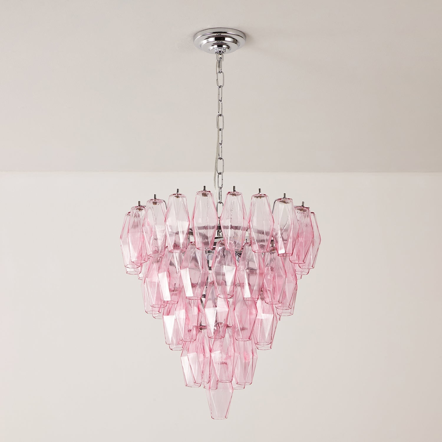 Orinelle Chandelier Prism-Tier Glass Cascade - Letslighting