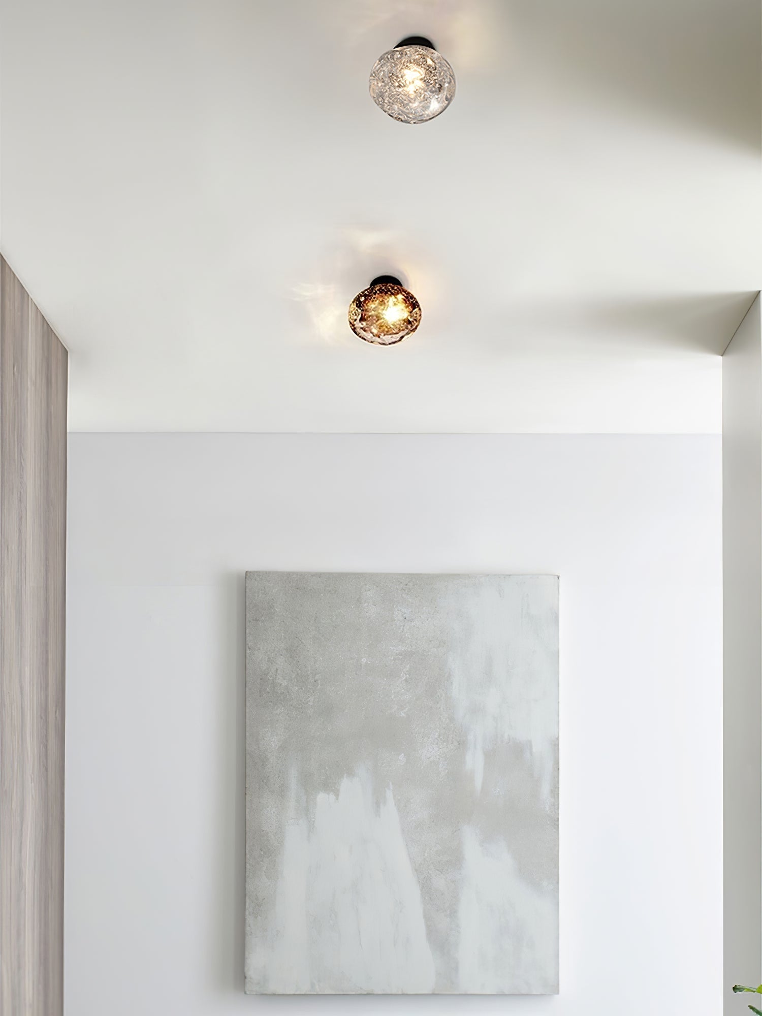 Orrin Molten Glass Wall Light - Blowlighting