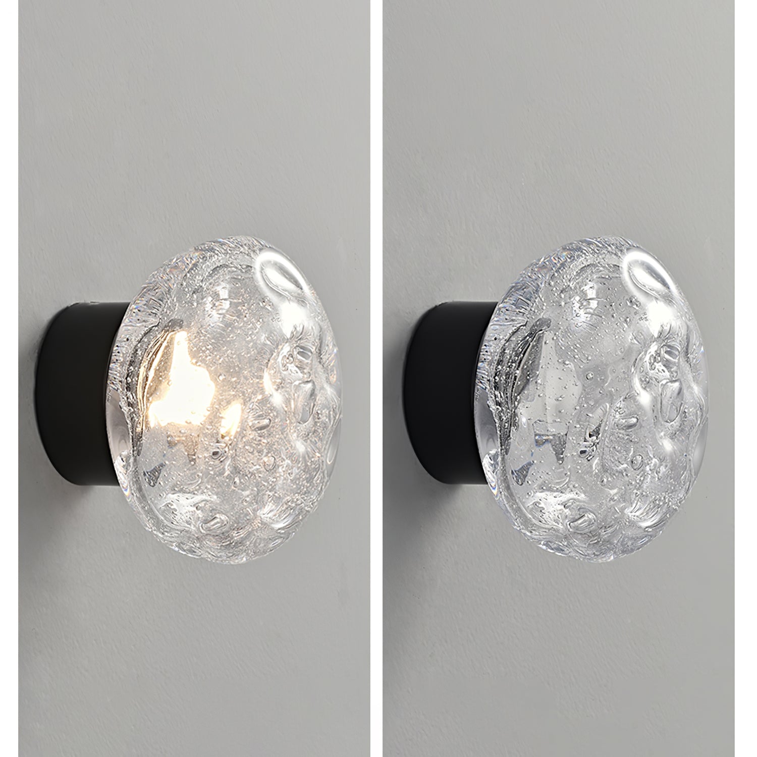 Orrin Molten Glass Wall Light - Blowlighting