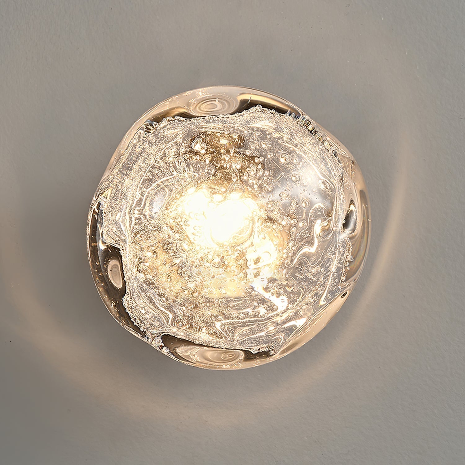 Orrin Molten Glass Wall Light - Blowlighting