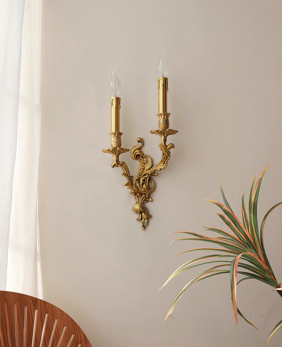 Epoch Vintage Palace Candle Wall Light Living Room Bedroom Bathroom