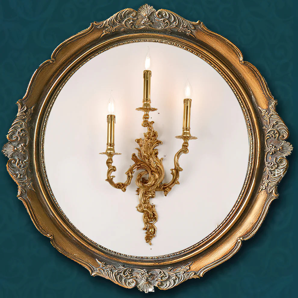 Epoch Vintage Palace Candle Wall Light Living Room Bedroom Bathroom