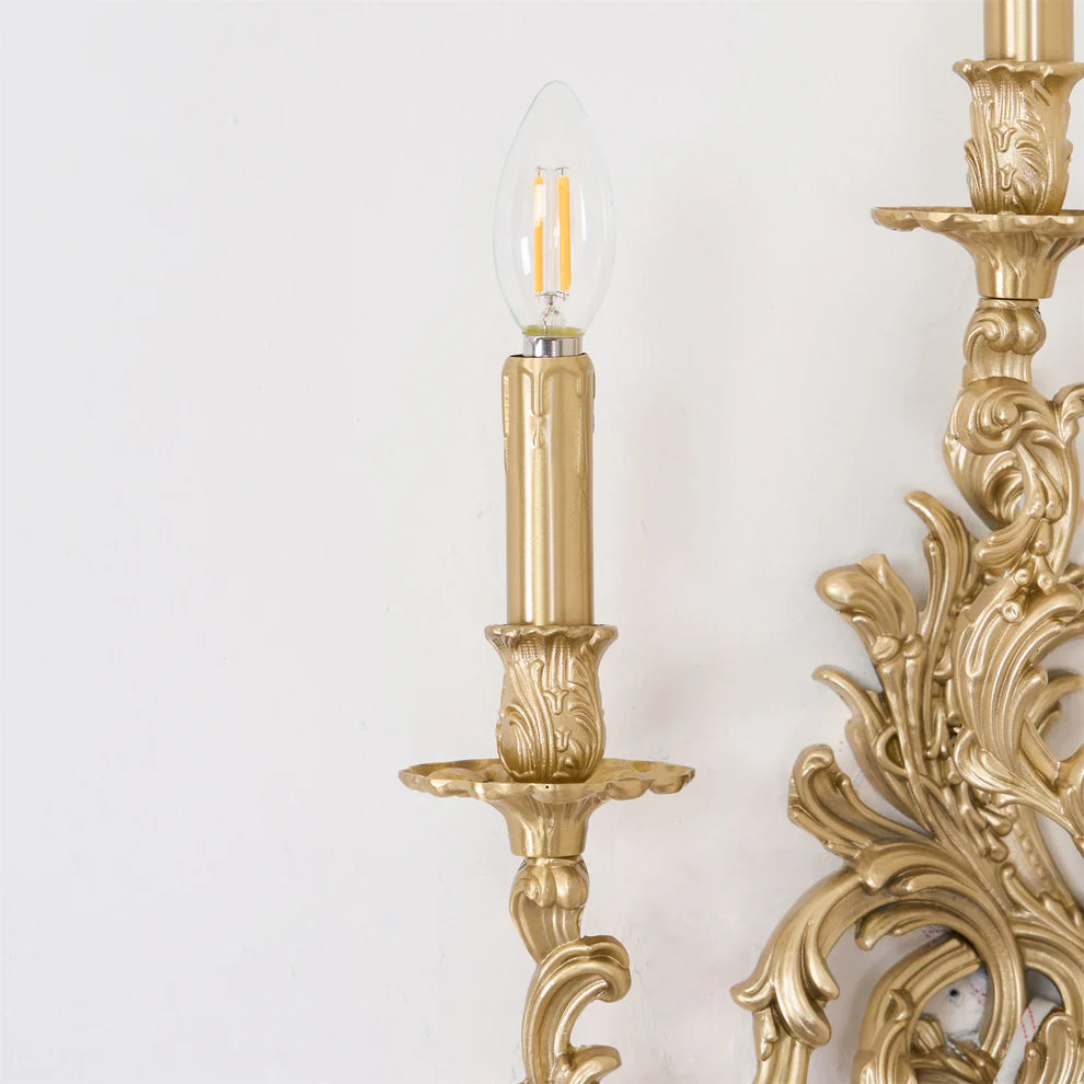 Epoch Vintage Palace Candle Wall Light Living Room Bedroom Bathroom