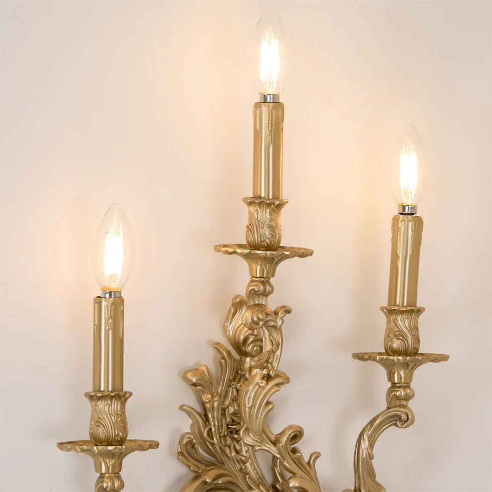 Epoch Vintage Palace Candle Wall Light Living Room Bedroom Bathroom