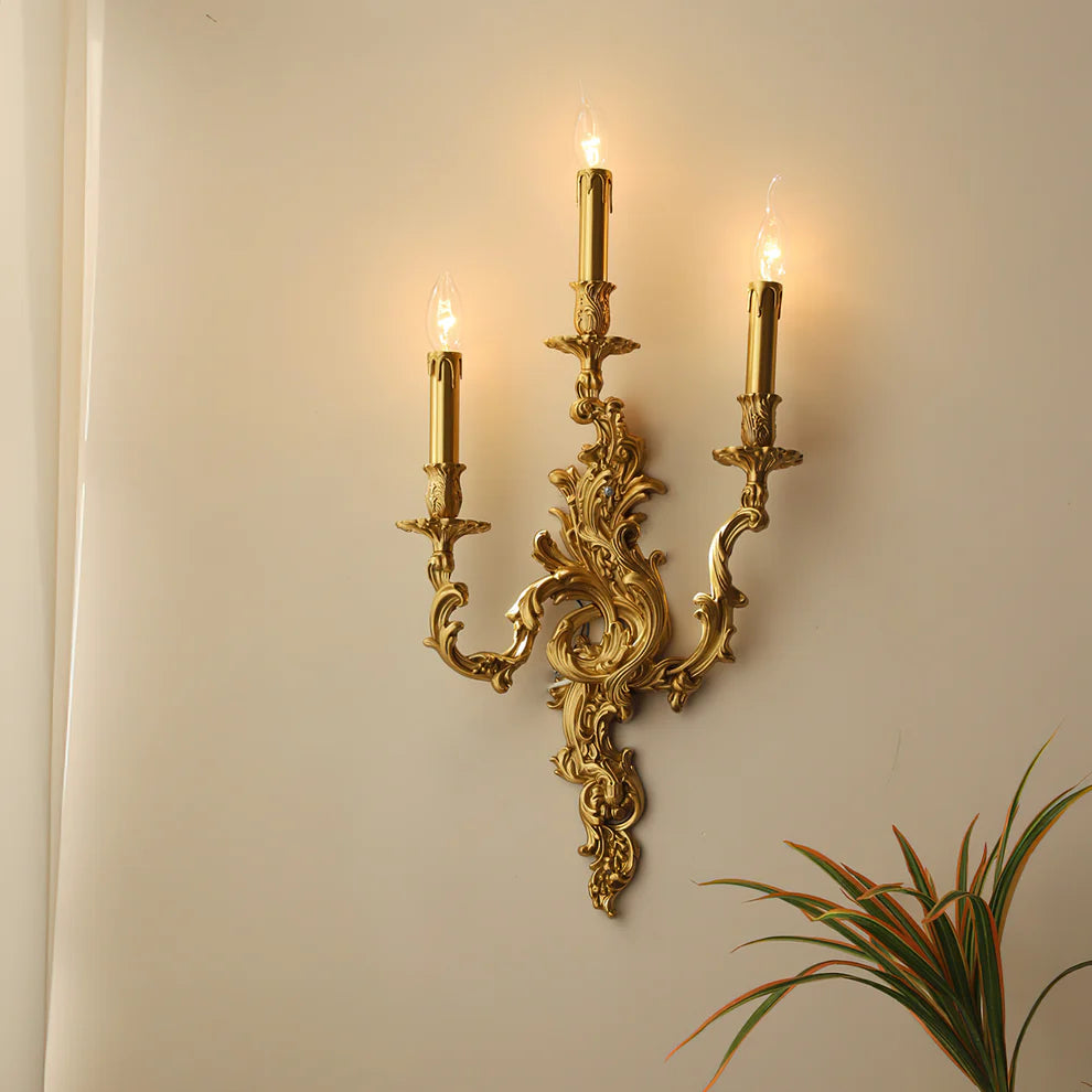 Epoch Vintage Palace Candle Wall Light Living Room Bedroom Bathroom