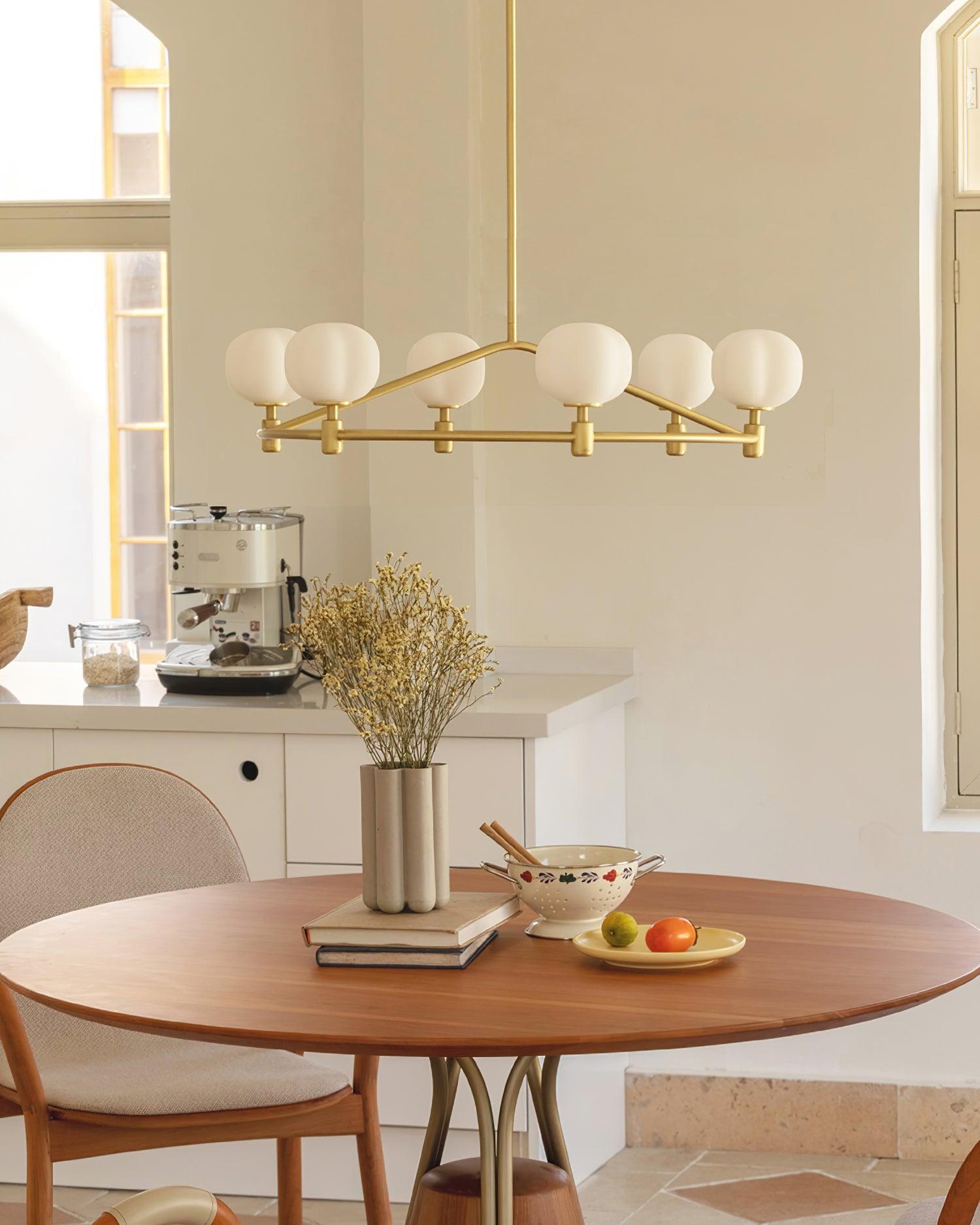 Pallina Chandelier Frosted Globe Ring - Letslighting