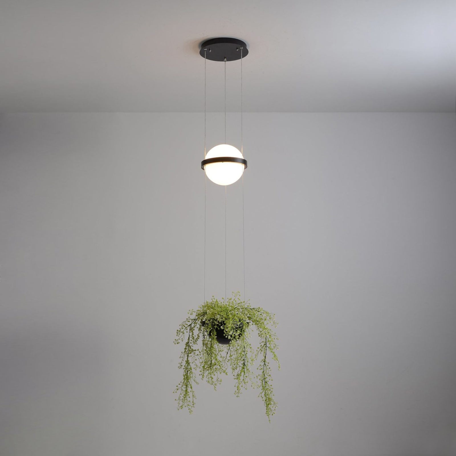 Vacaria Modern Minimalist Metal Plastic Pendant Lamp - Lamp Copper