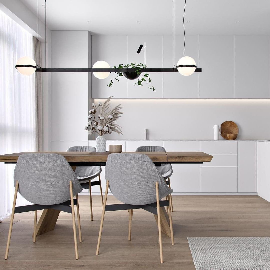 Vacaria Modern Minimalist Metal Plastic Pendant Lamp - Lamp Copper