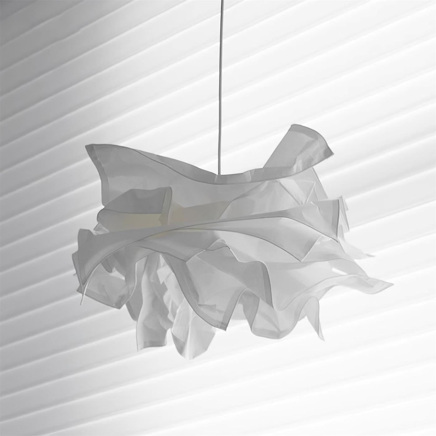 Paper Plug-In Pendant Lamp Pleated Origami Form - Letslighting