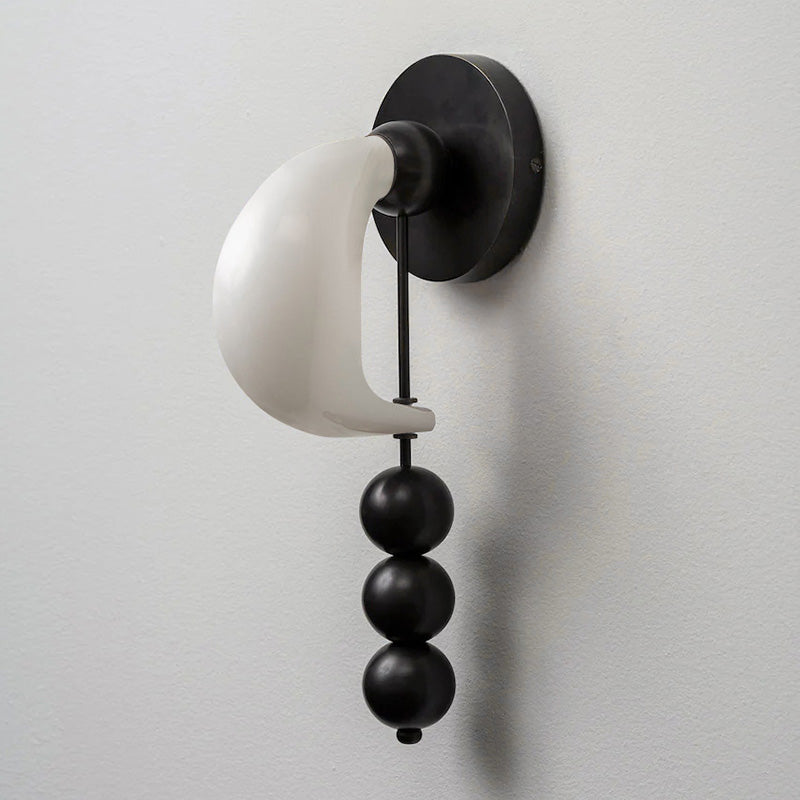 Vesilara Creativity Modern Minimalist Glass Wall Lamp - Lamp Copper