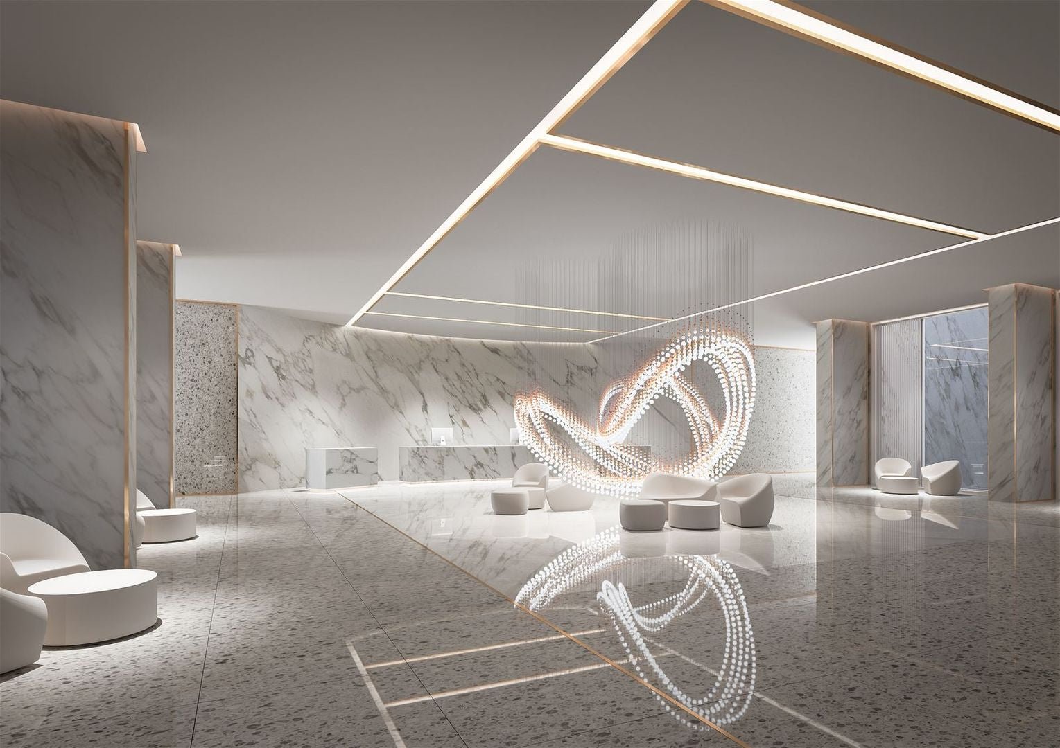 Pearl Curtain Customize Chandelier - Vakkerlight