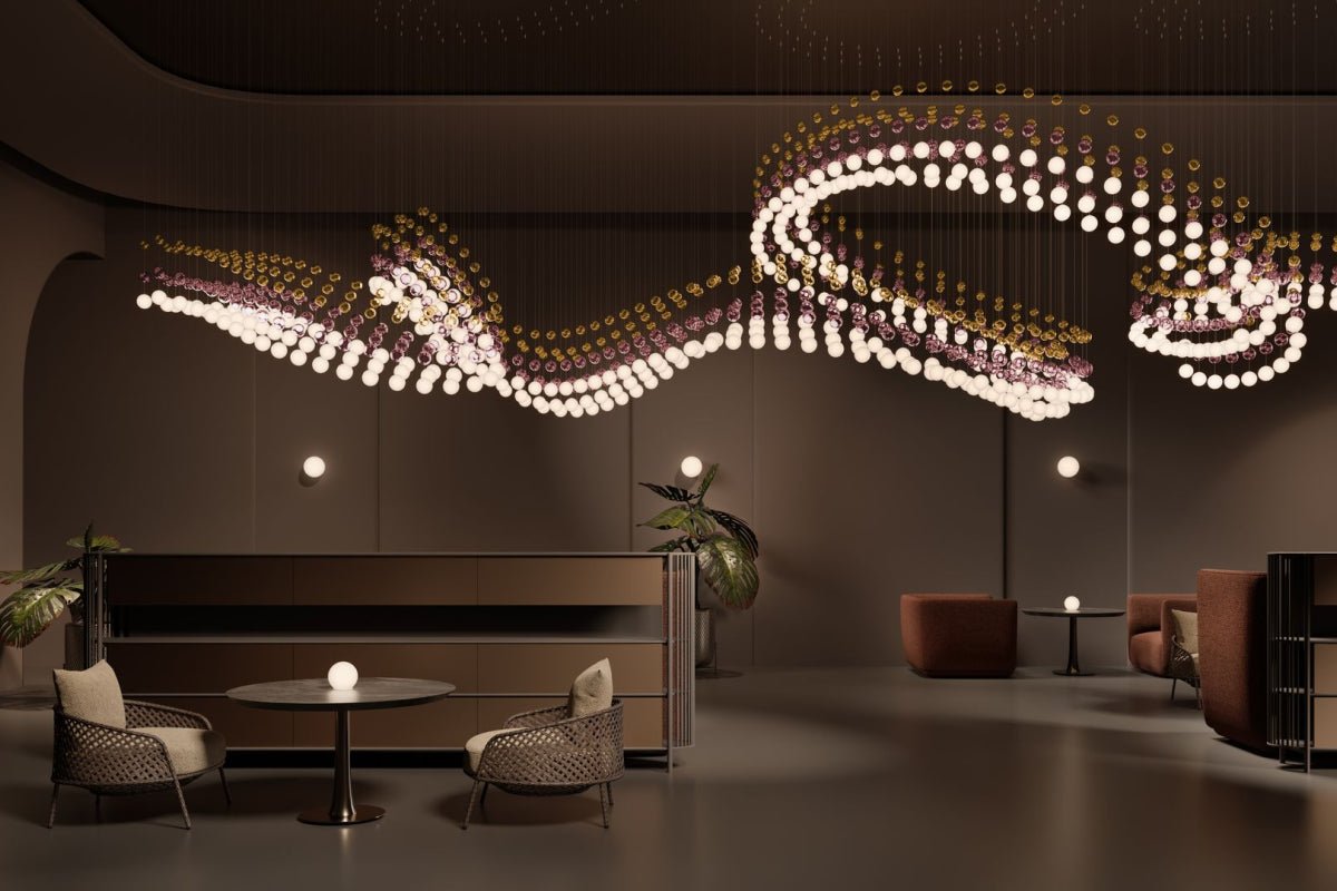 Pearl Curtain Customize Chandelier - Vakkerlight