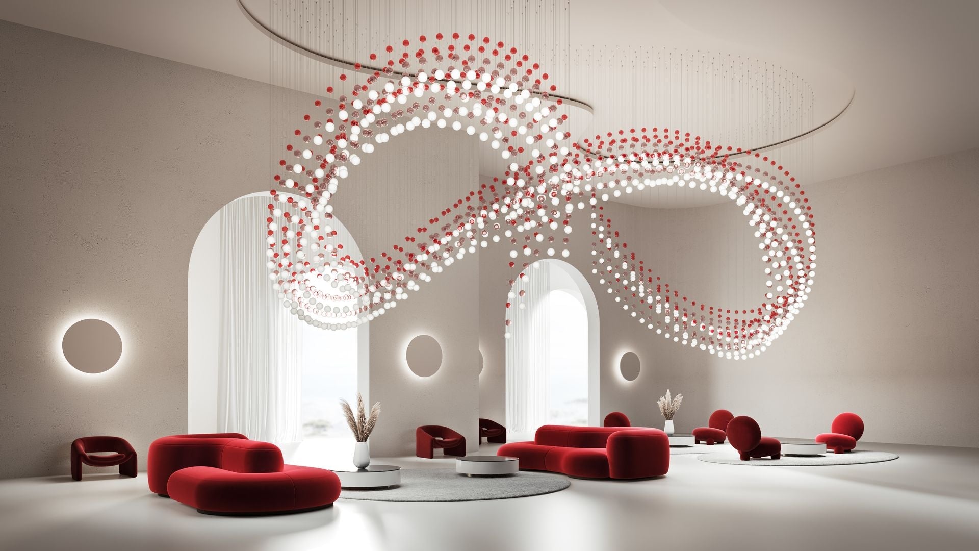 Pearl Curtain Customize Chandelier - Vakkerlight