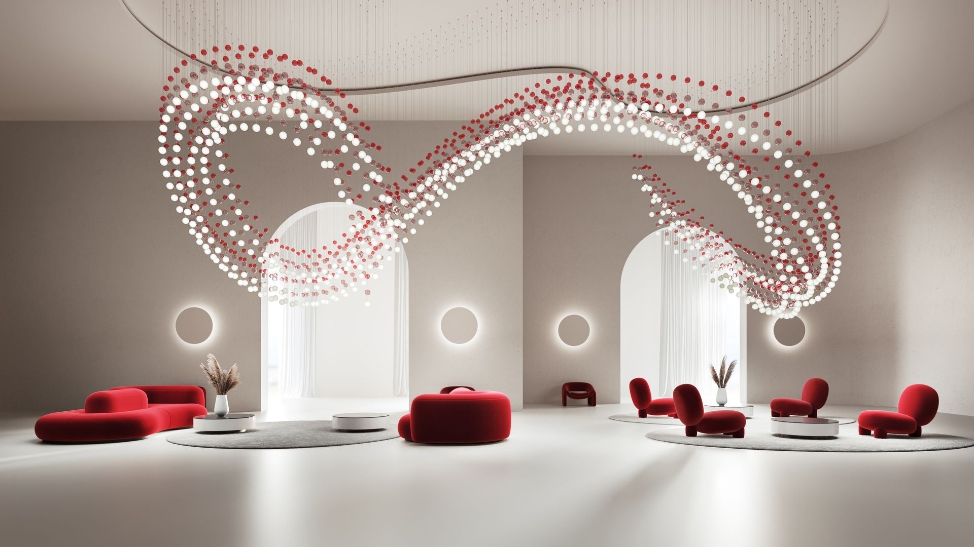 Pearl Curtain Customize Chandelier - Vakkerlight