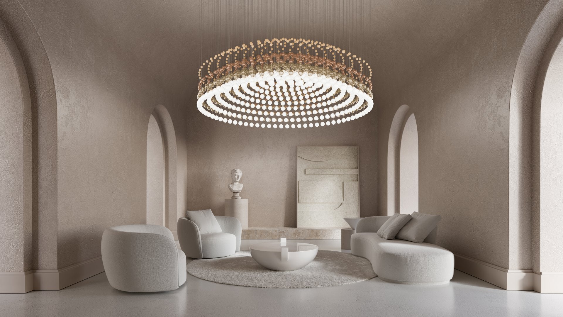 Pearl Curtain Customize Chandelier - Vakkerlight