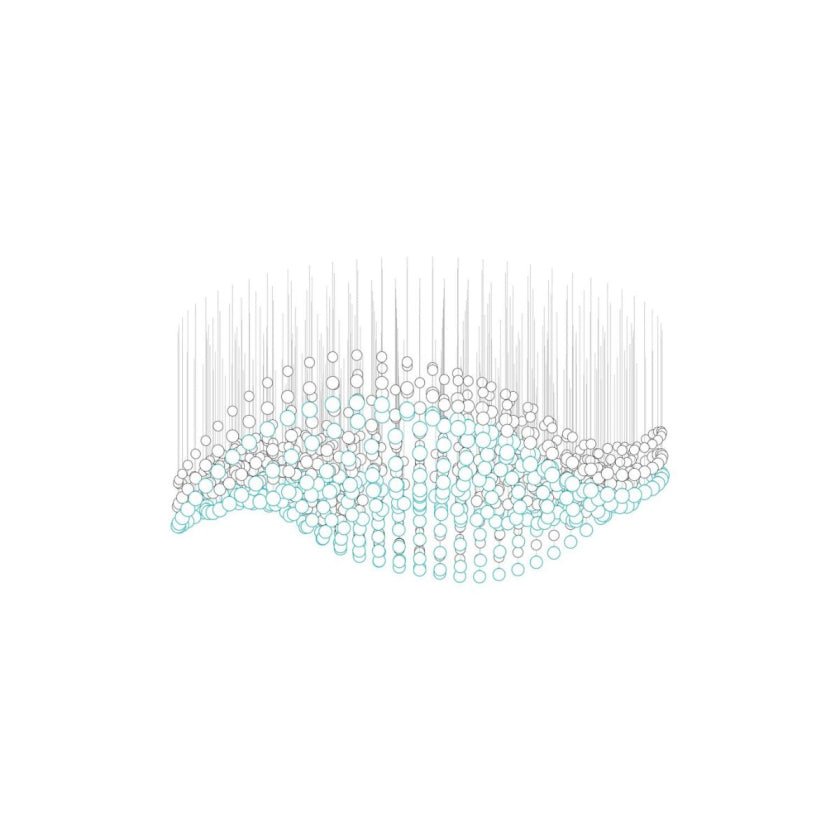 Pearl Curtain Customize Chandelier - Vakkerlight