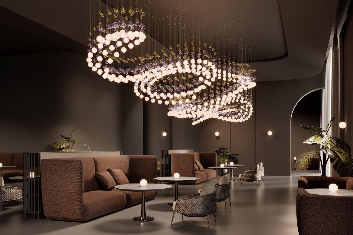 Pearl Curtain Customize Chandelier - Vakkerlight