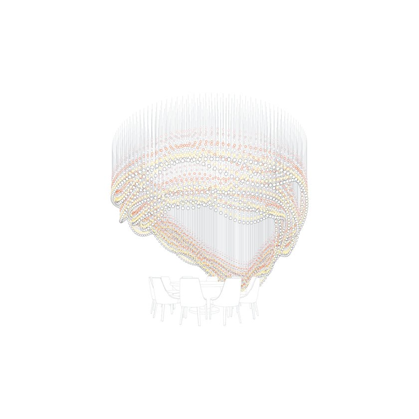 Pearl Curtain Customize Chandelier - Vakkerlight