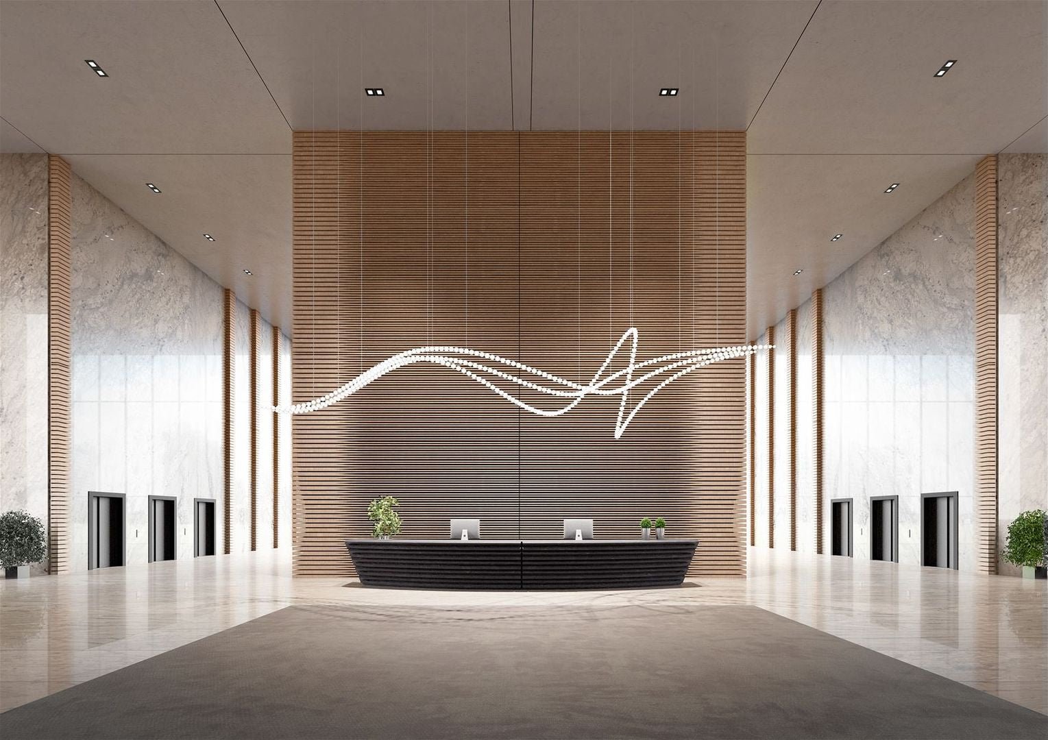 Pearl Suspension Personnalisable Métal Verre Lustre