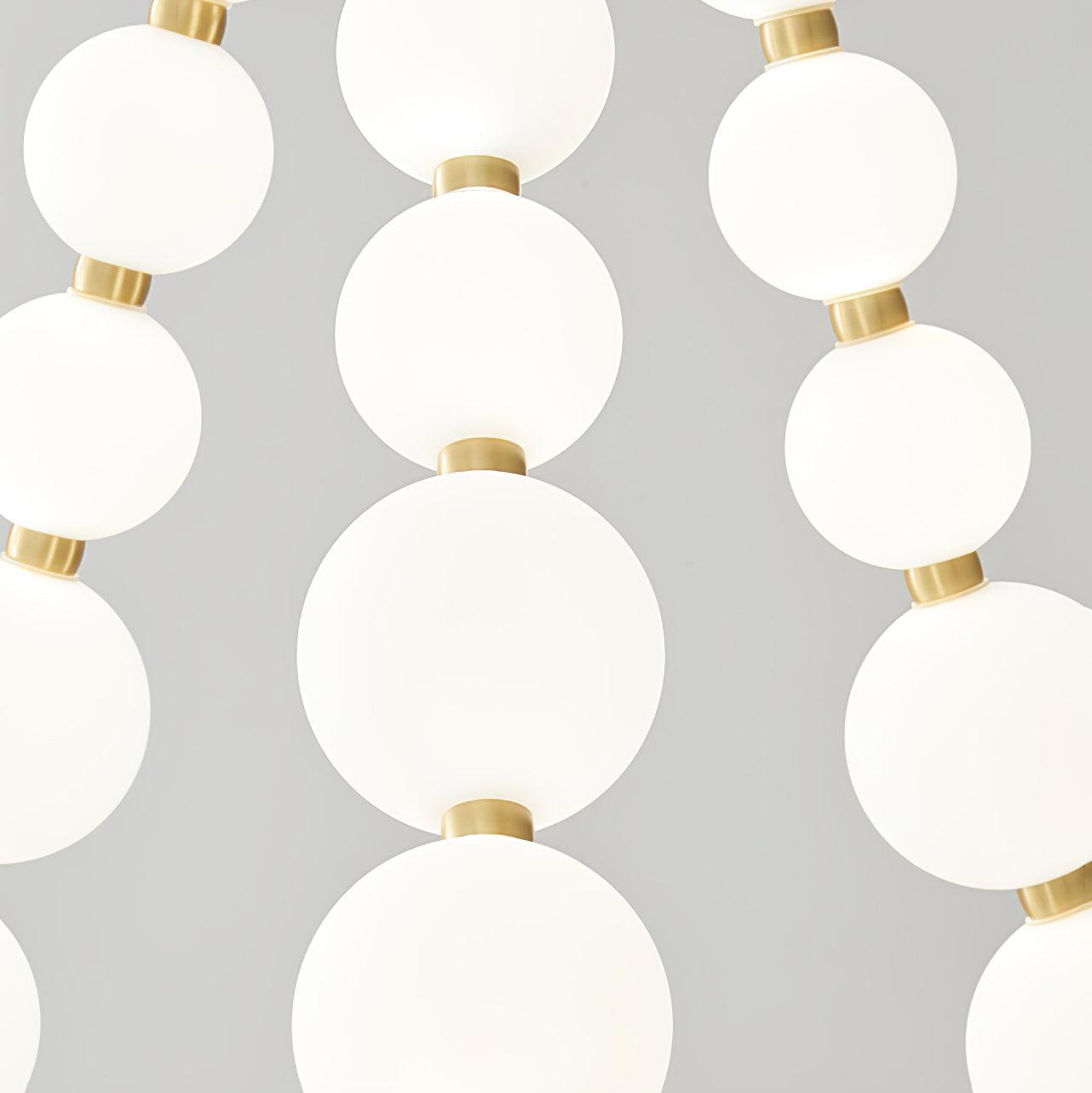 Pearl Modernl Glass Chandelier - Blowlighting