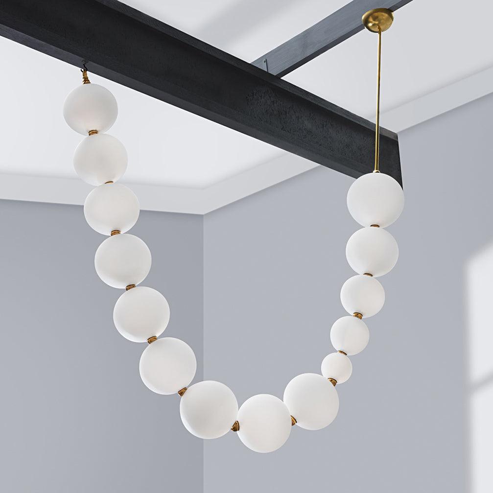 Petal Chandelier Luxurious Pearl Necklace - Letslighting