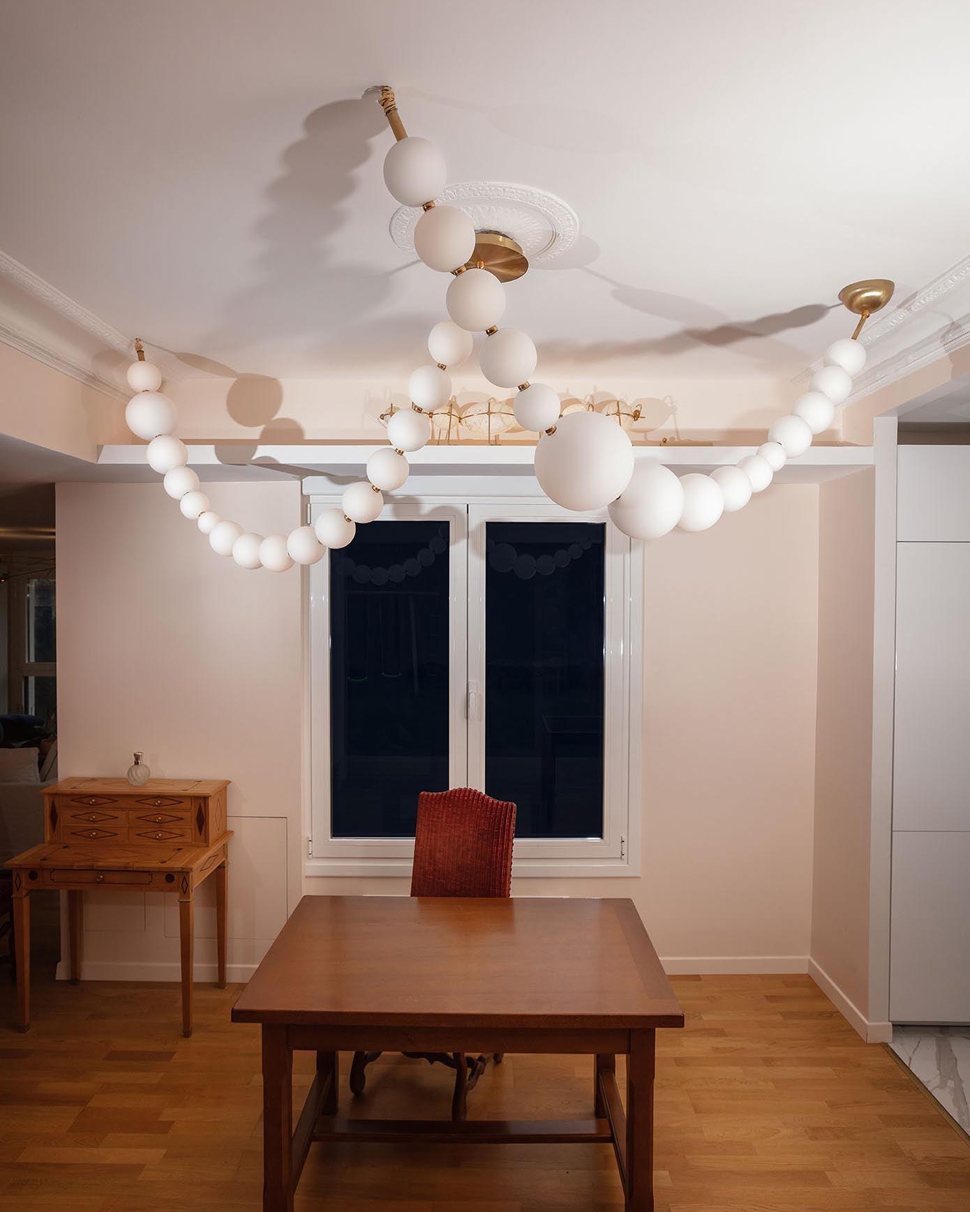 Petal Chandelier Luxurious Pearl Necklace - Letslighting