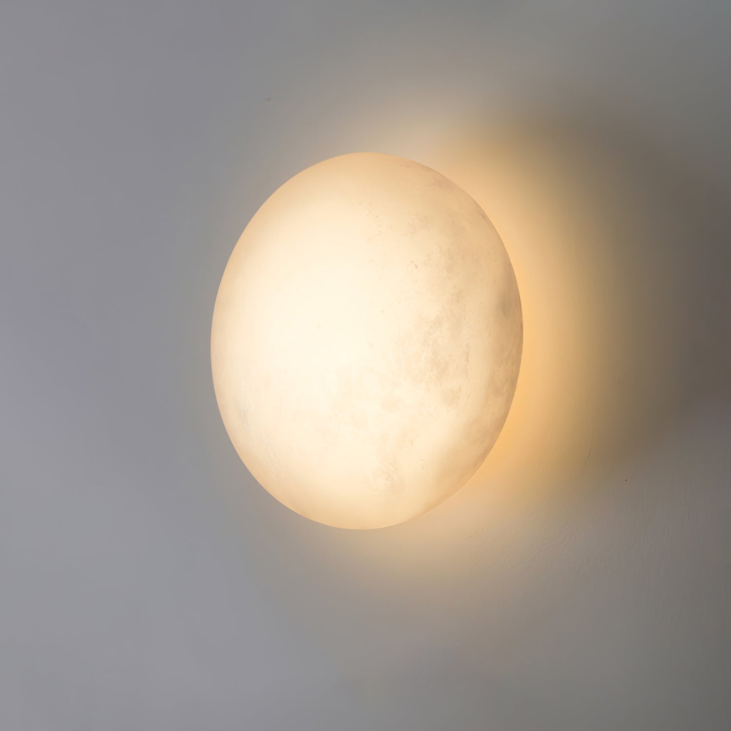 Eurthais Minimalist Alabaster Wall Light - Letslighting