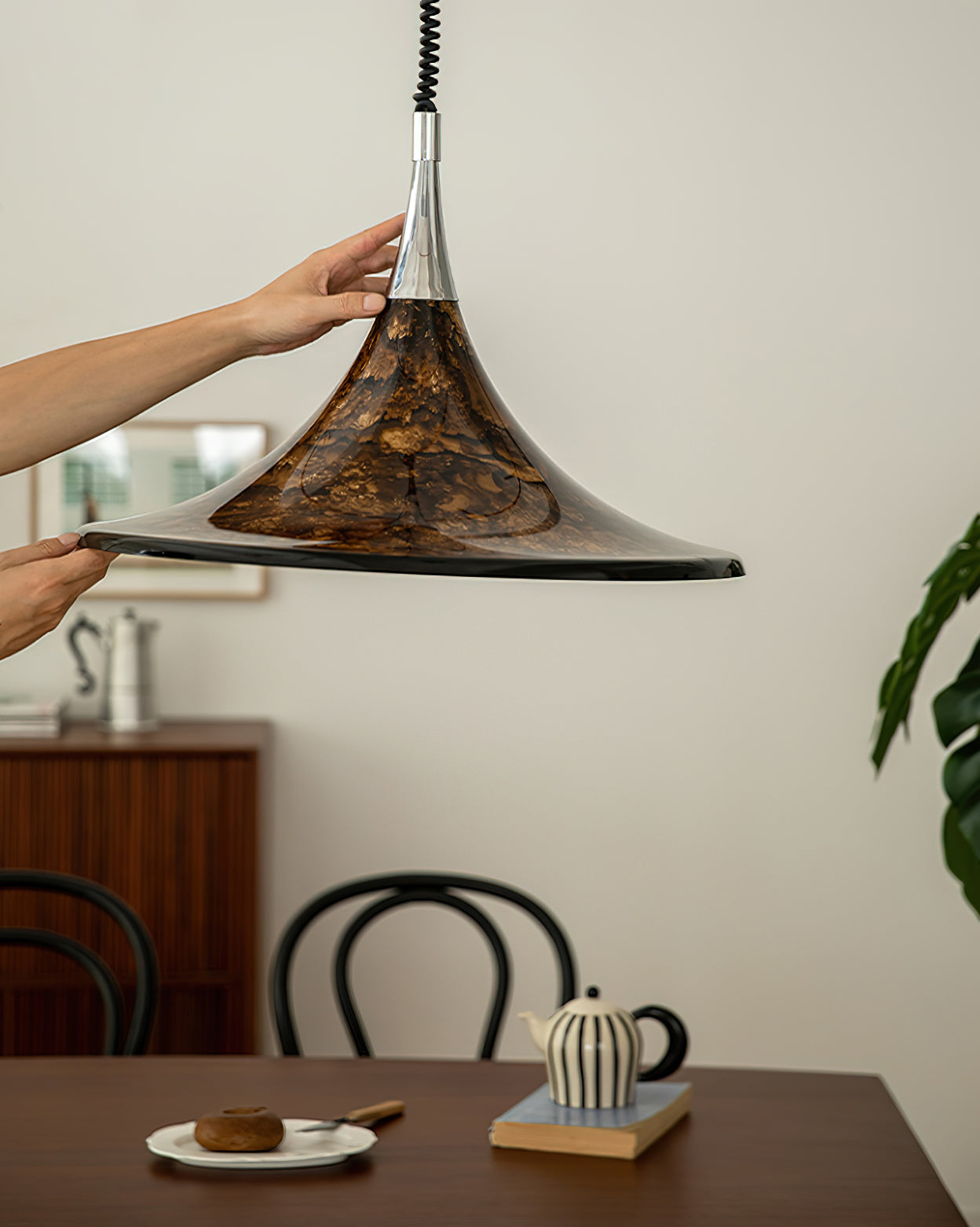 Peill Pendant Lamp Trumpet Textured - Letslighting
