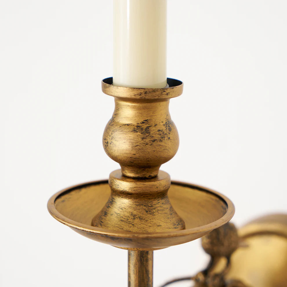 Epoch Vintage Palace Candle Wall Light Fixture Bedroom Hallway