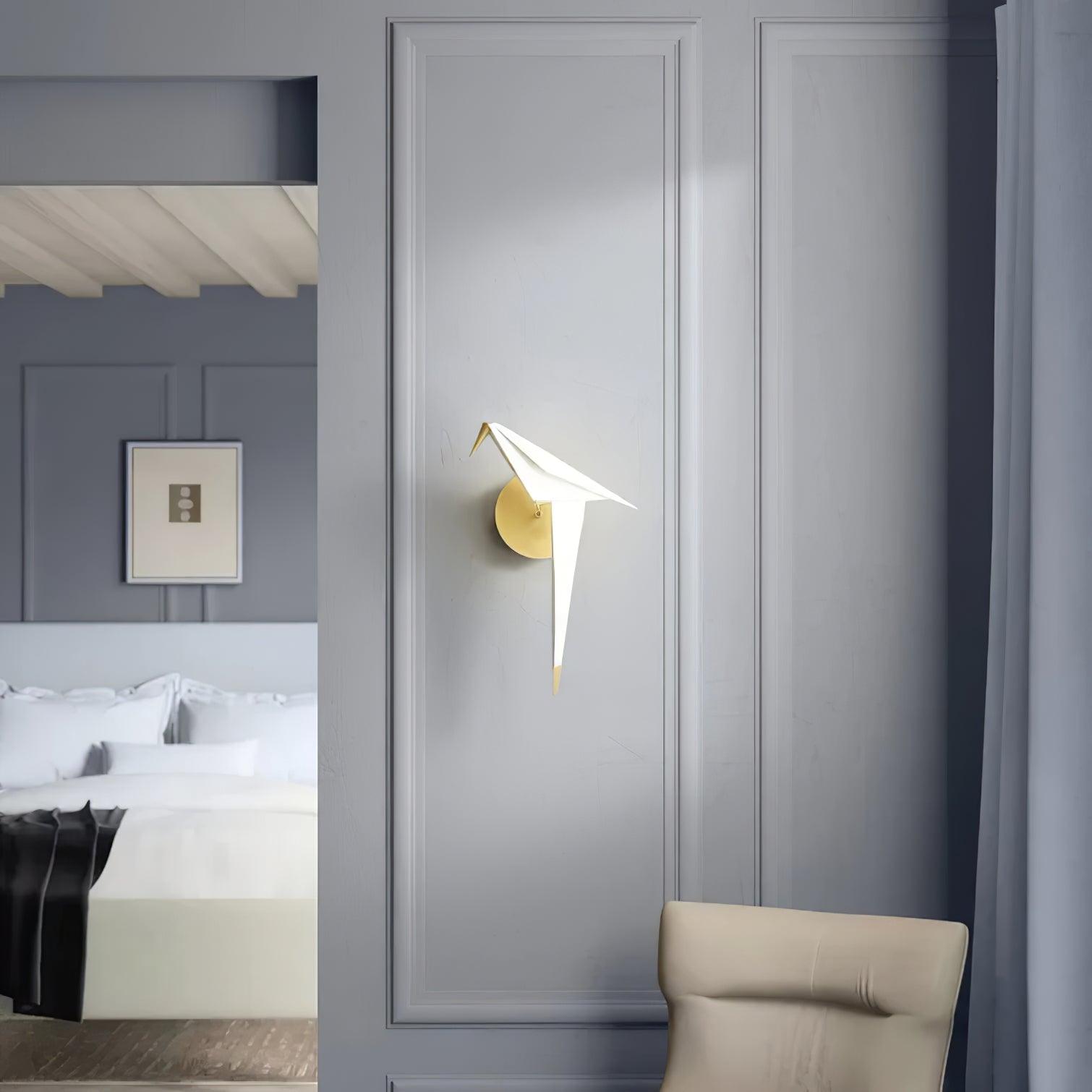 Paper Crane Wall Lamp - Blowlighting