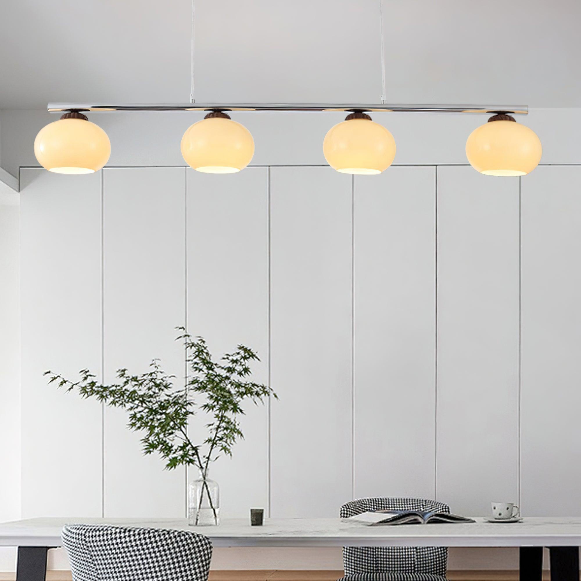Persimmon Dining Room Chandelier - Blowlighting