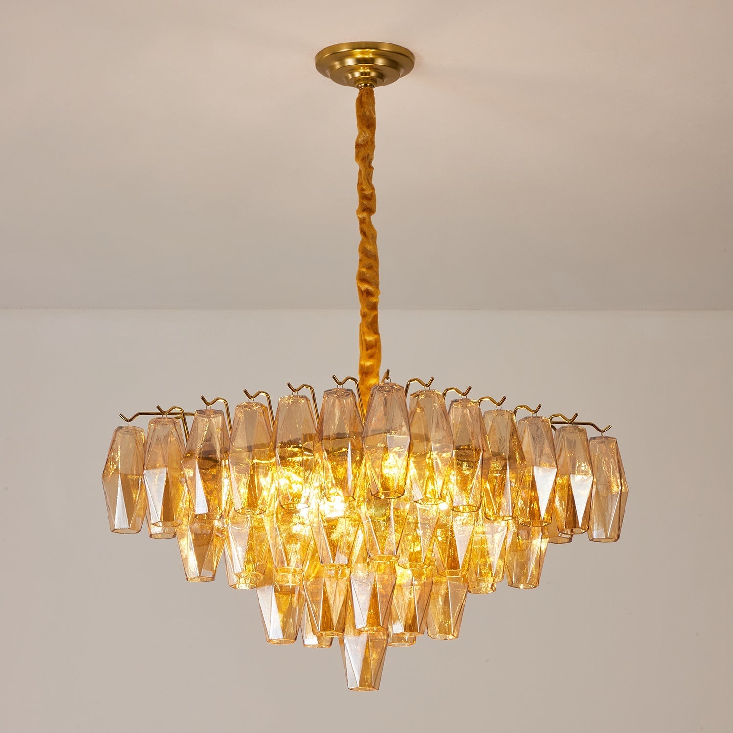 Petralyn Chandelier Prism Cascade - Letslighting