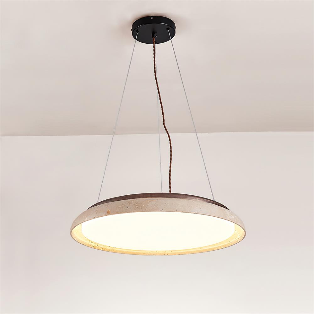 Ritta Piedra Travertine Pendant Light - Letslighting