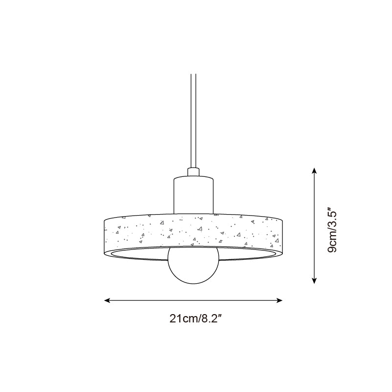 Ritta Pendant Light Travertine Cluster - Letslighting