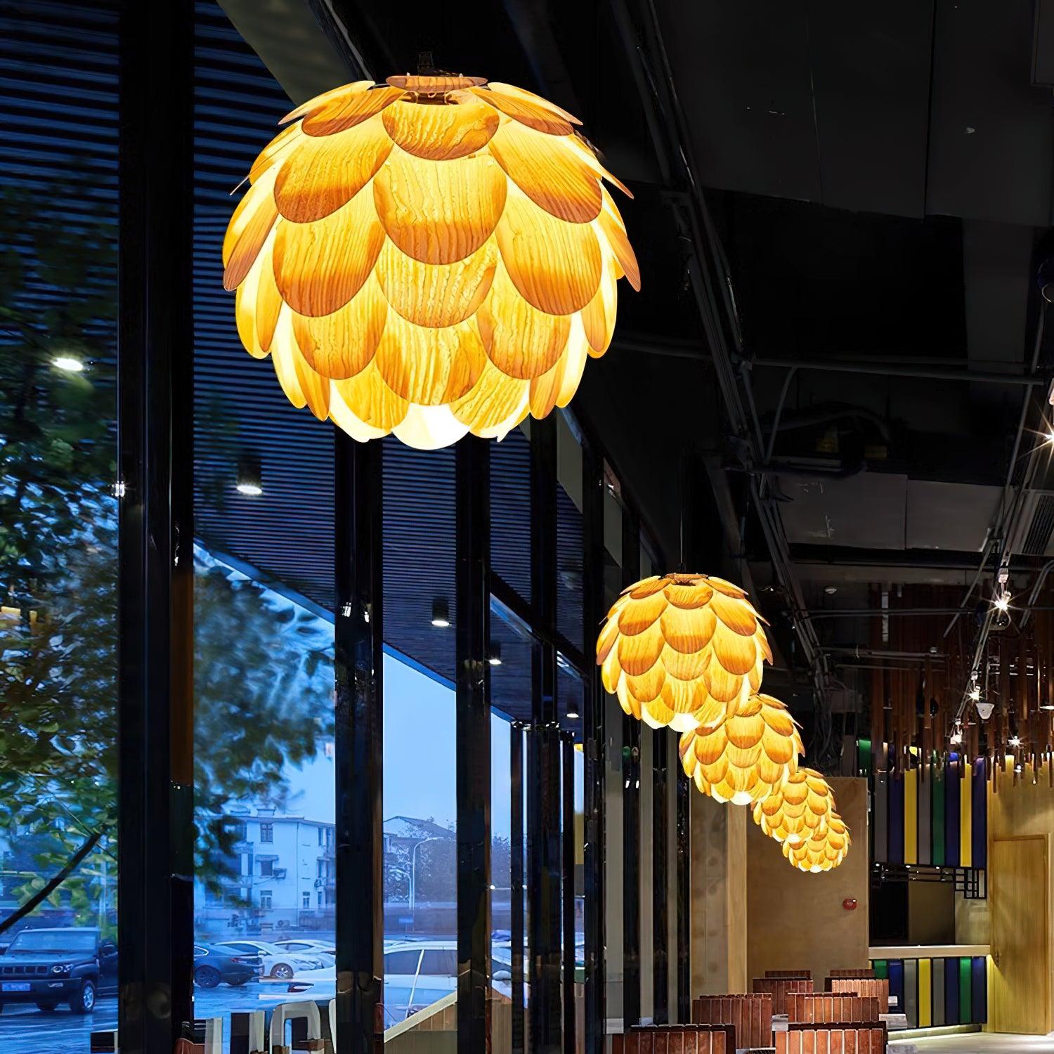 Pinecone Pendant Light - Blowlighting