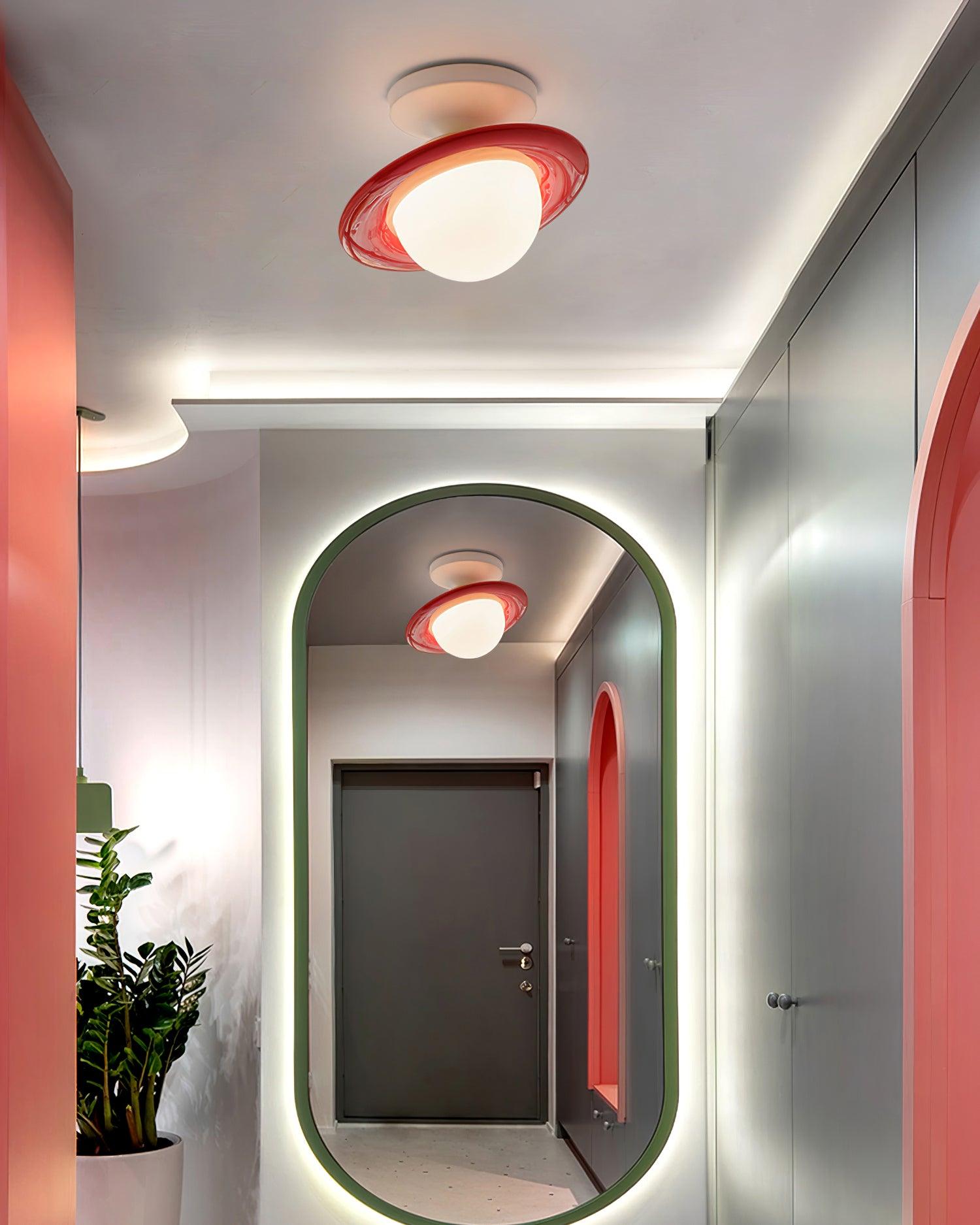 Ceiling Light Playful Planet Shape Soft Glow Whimsical Modern - Letslighting