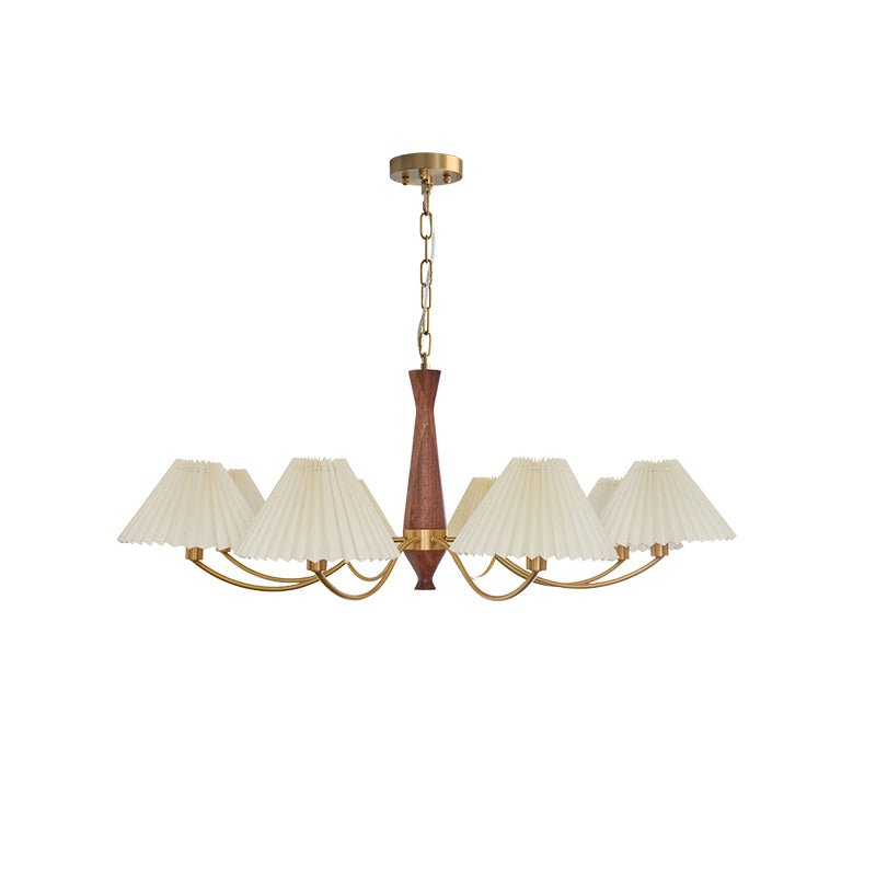 Pleated Chandelier - Blowlighting