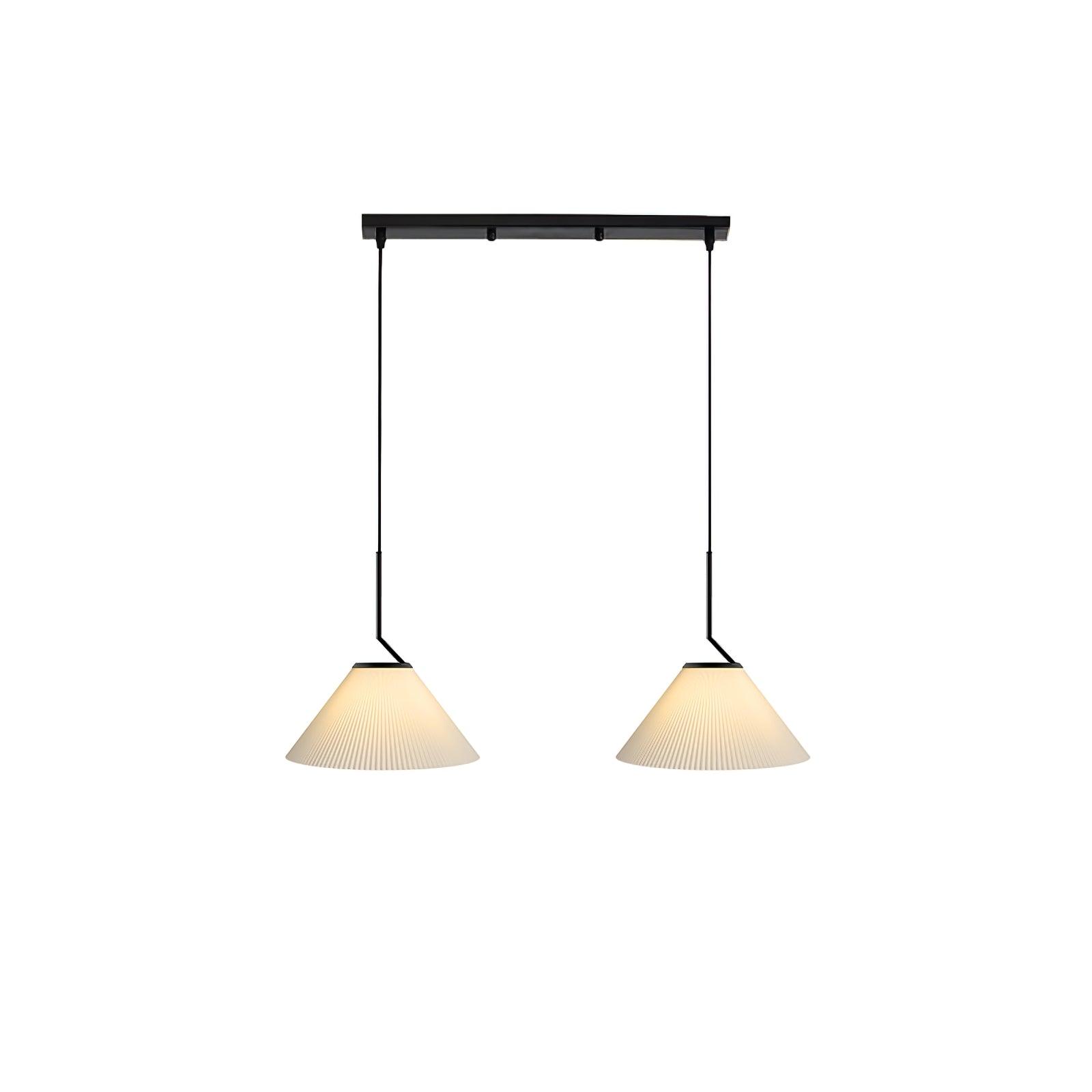 Zoravine Pleated Fabric Pendant Light - Blowlighting