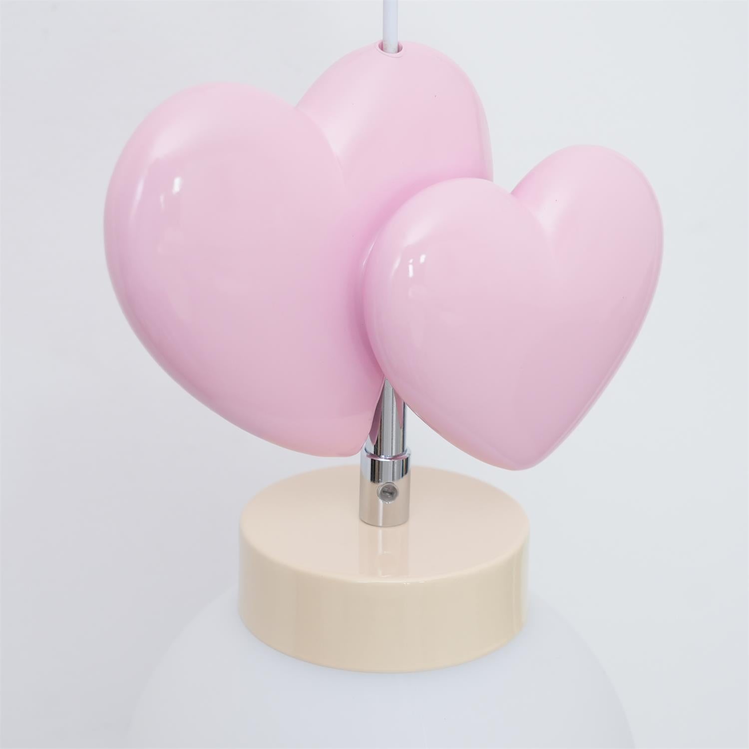 Wall Lamp Resin Heart Cluster Glass Globe Mount Romantic - Letslighting