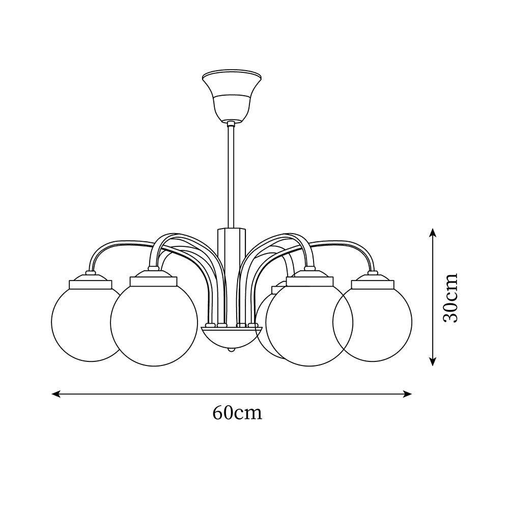 Polaris Art Chandelier Bauhaus-Inspired Elegance - Letslighting