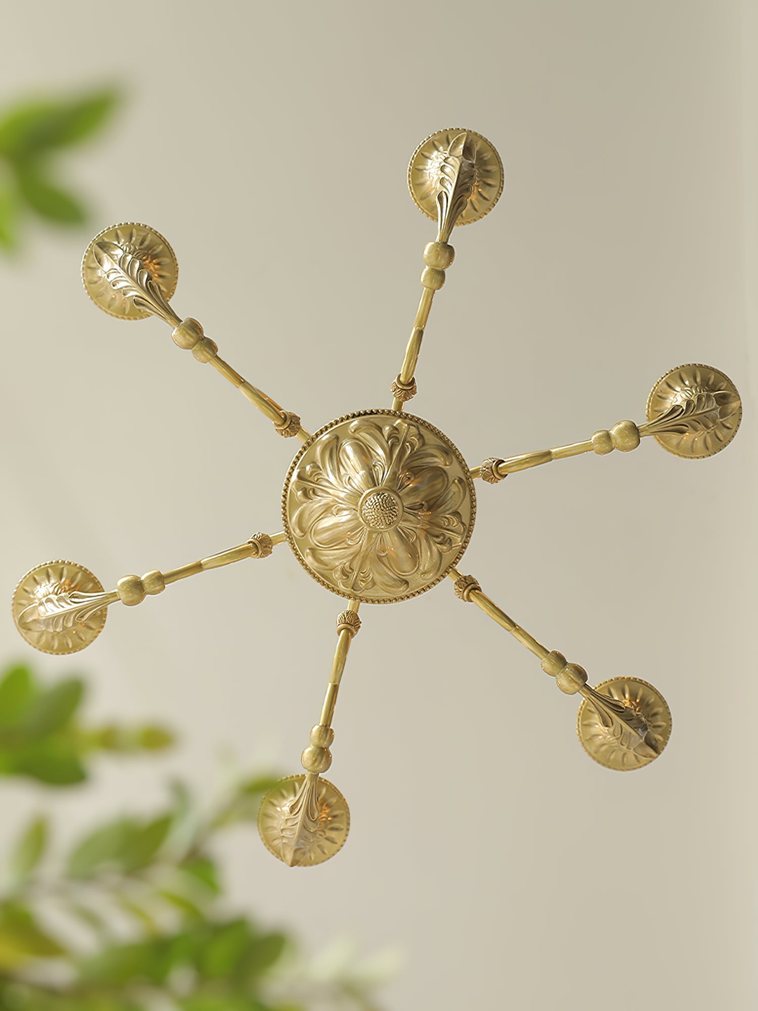 Cevynara Postmodern Luxury Metal Chandelier - Lamp Copper
