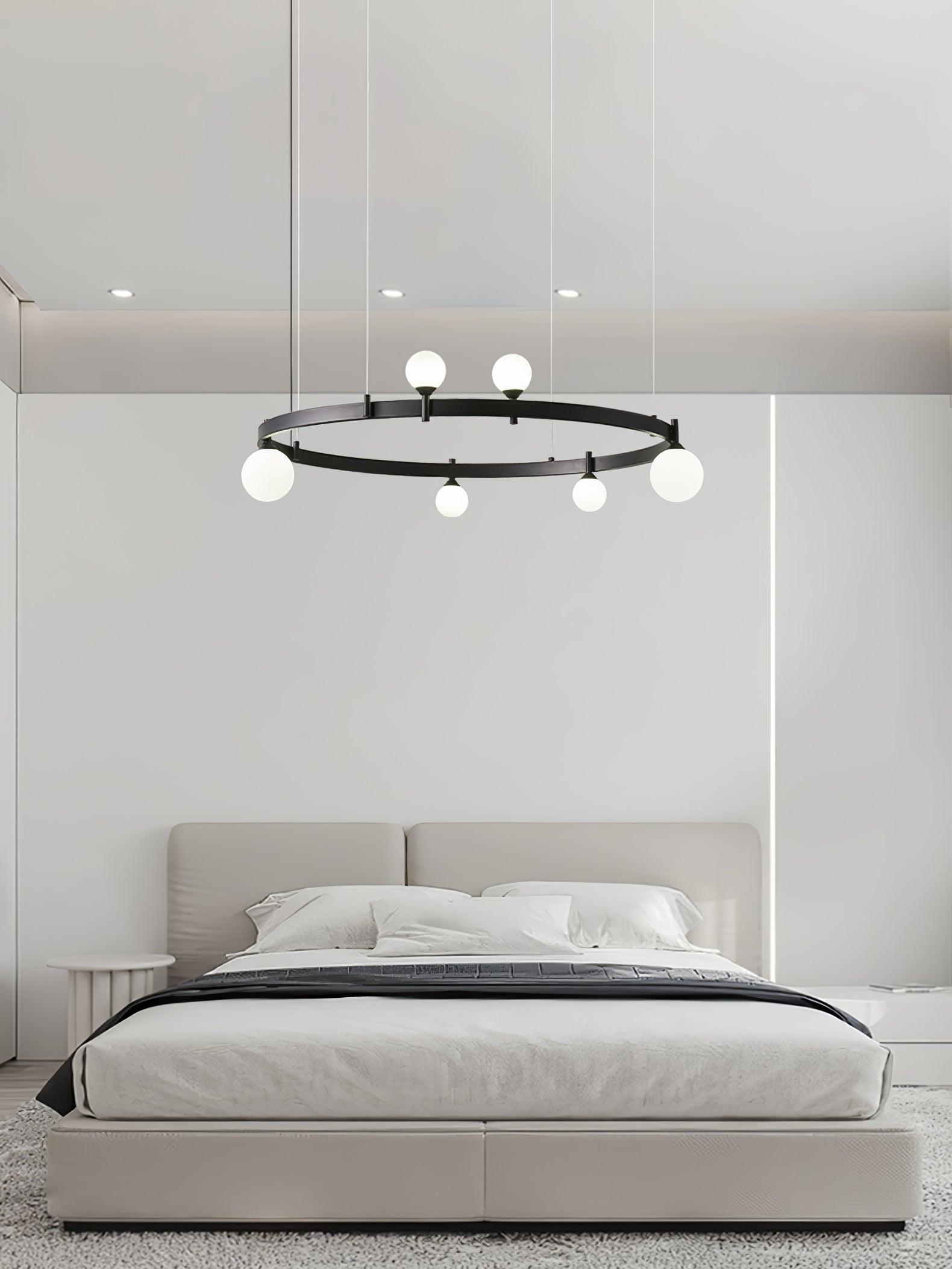 Linea Axis Round Chandelier - Letslighting