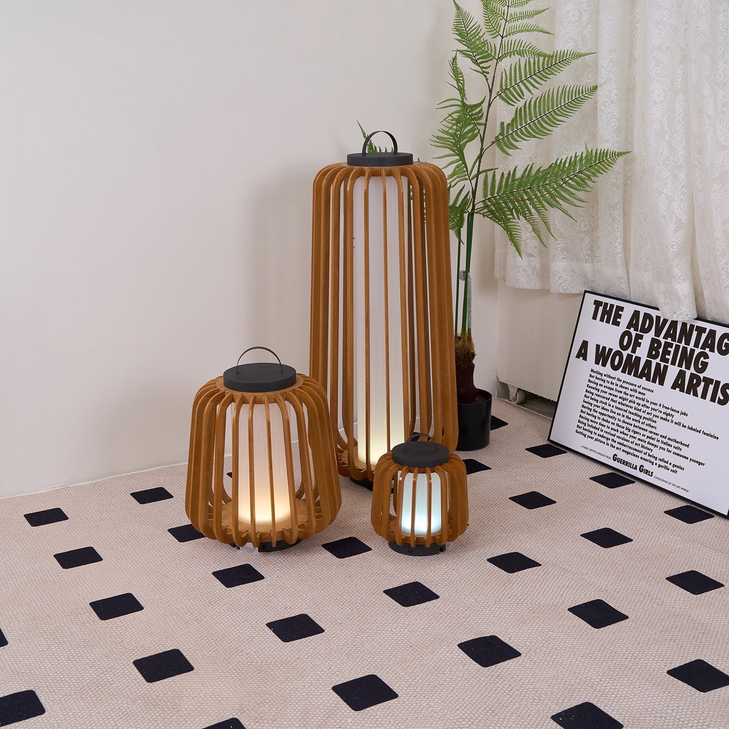 Portable Lantern Rechargeable Outdoor Light - Blowlighting